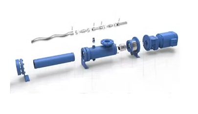 Screw Pumps with Main Parts