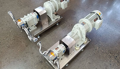 Food-Grade Stainless Steel Cam Rotor Pump