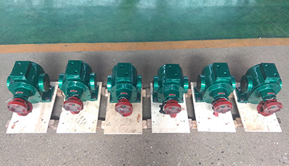 Heavy oil gear pump