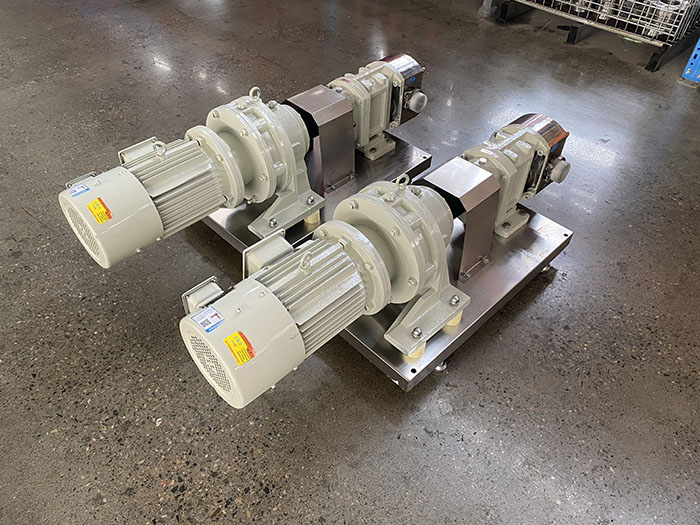 Camplate pumps
