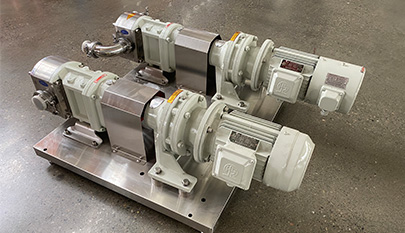 stainless steel rotary lobe pump