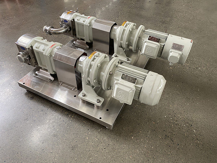 stainless steel rotary lobe pump