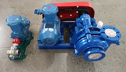 Single stage mine slurry pump