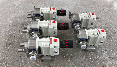 Stainless steel rotor pump