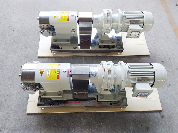 Food grade stainless steel rotor pump