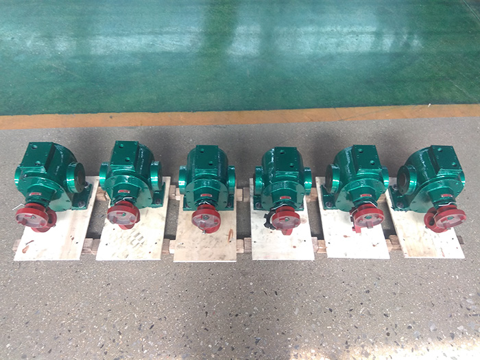 Heavy oil gear pump