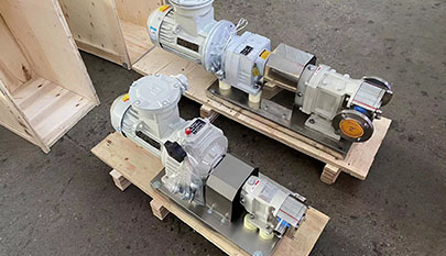 High Viscosity Transfer Rotary Lobe Food Grade Pumps