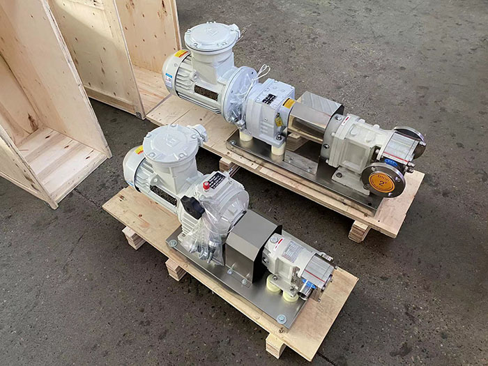 High Viscosity Transfer Rotary Lobe Food Grade Pumps