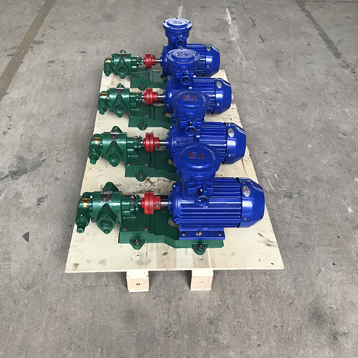 Oil transfer gear pump