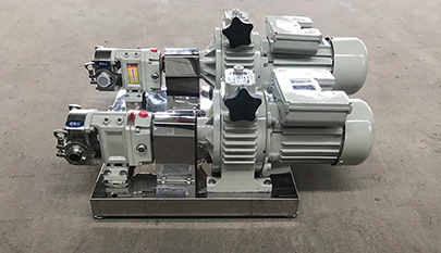 stainless steel lobe pump