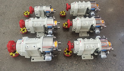 Lobe rotor pump