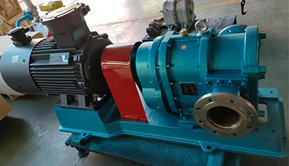 Rotor lobe pump