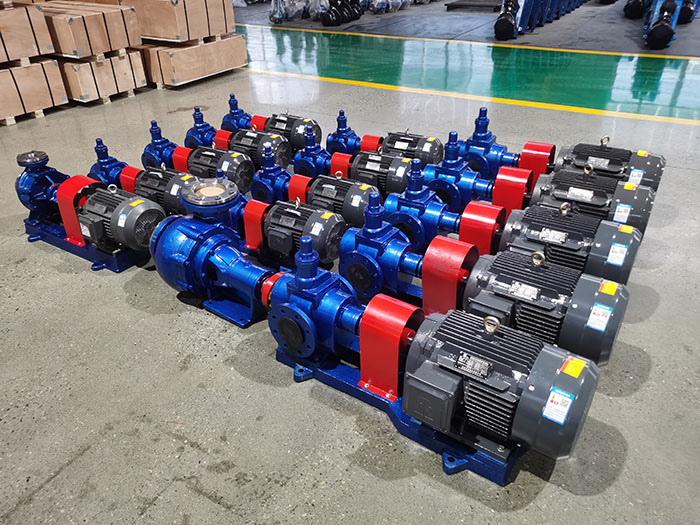 High viscosity rotor pumps