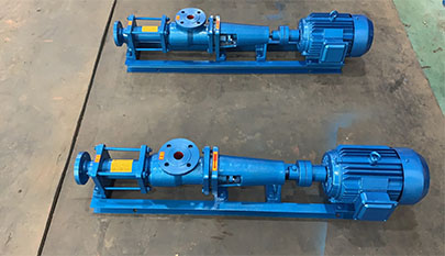 Single screw pump