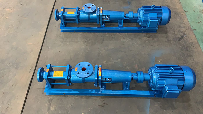 Single screw pump