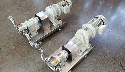 stainless steel lobe pump