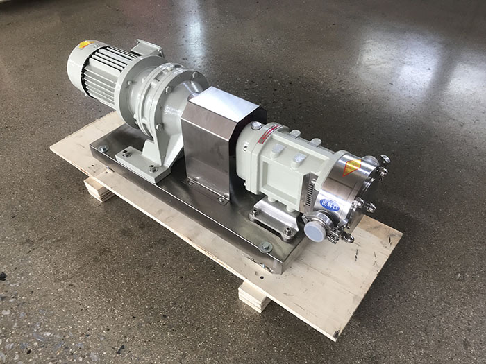 food grade rotary lobe pump